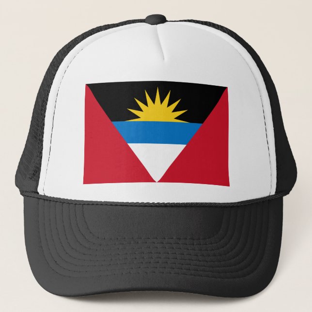 Flag of Antigua and Barbuda Trucker Hat (Front)