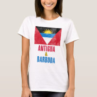 Flag of Antigua & Barbuda Grunge/"Distressed" Look