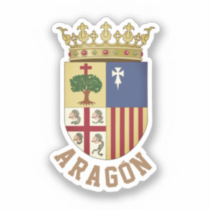 Flag of Aragón (autonomous community) Spain