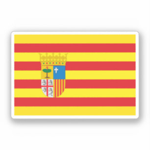 Flag of Aragón (autonomous community) Spain
