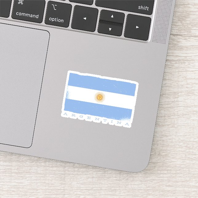 Flag of ARGENTINA  (Detail)