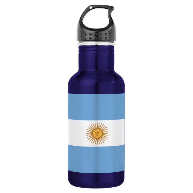 Flag of Argentina 532 Ml Water Bottle (Front)