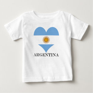Flag of Argentina Bandera De Argentina Baby T-Shirt