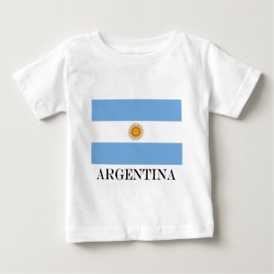 Flag of Argentina Bandera De Argentina Baby T-Shirt