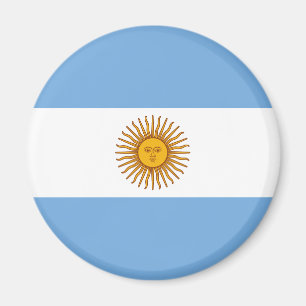 Flag of Argentina - Bandera de Argentina Magnet