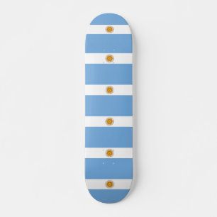 Flag of Argentina Bandera De Argentina Skateboard