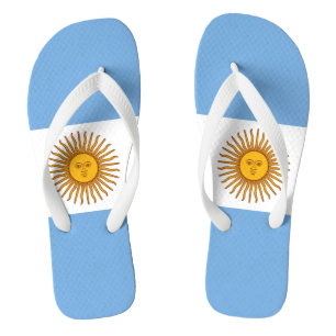 Flag of Argentina Bandera De Argentina Thongs