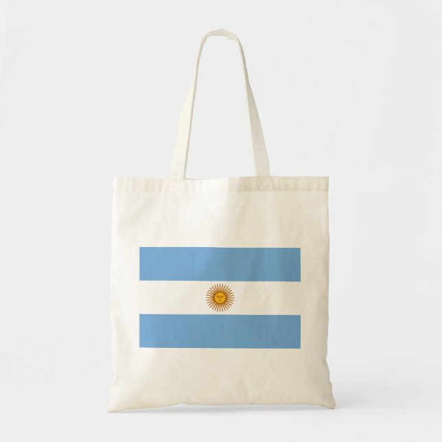 Flag of Argentina - Bandera de Argentina Tote Bag (Front)