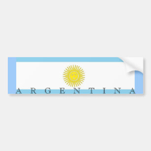 Flag of Argentina Bumper Sticker