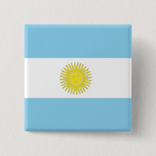 Flag of Argentina Button