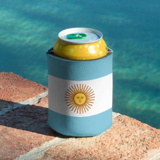 Flag of Argentina Can Cooler (In Situ Pool)