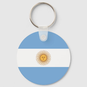 Flag of Argentina Key Ring