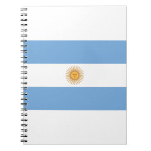 Flag of Argentina Notebook