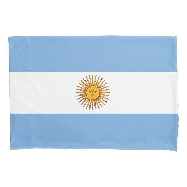 Flag of Argentina Pillowcase (Front-Left)
