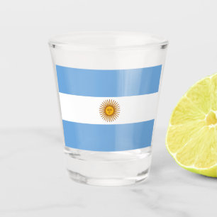 Flag of Argentina Shot Glass