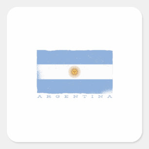 Flag of ARGENTINA Square Sticker