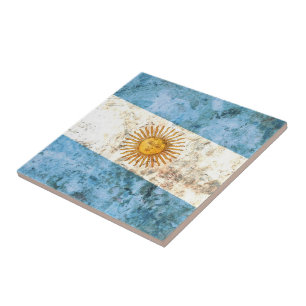 Flag of Argentina Tile