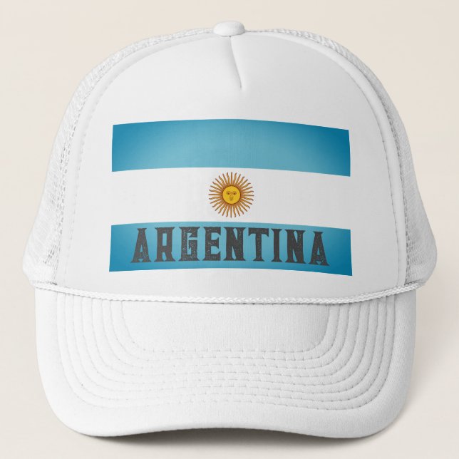 Flag of Argentina Trucker Hat (Front)