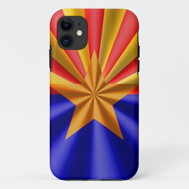 Flag of Arizona Case-Mate iPhone Case (Back)