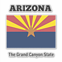Flag of Arizona with state motto