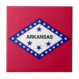 Flag of Arkansas Ceramic Tile