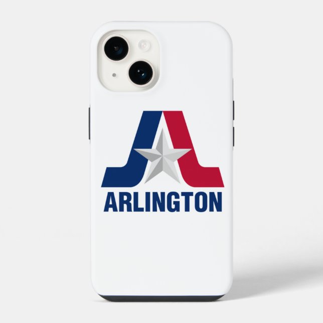 Flag of Arlington, Texas Case-Mate iPhone Case (Back)
