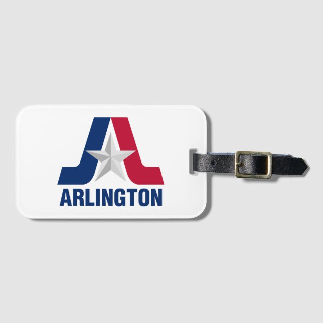 Flag of Arlington, Texas Luggage Tag (Front Horizontal)
