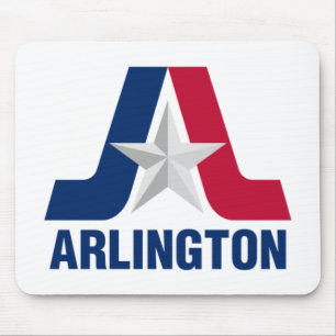 Flag of Arlington, Texas Mouse Pad