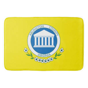 Flag of Arlington (Virginia) Bath Mat