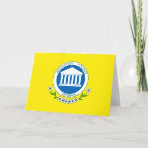 Flag of Arlington (Virginia) Card