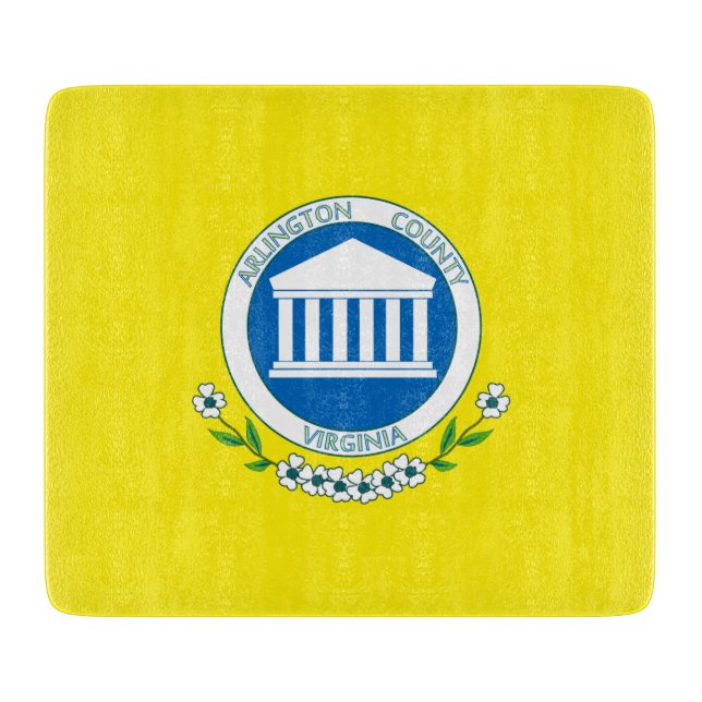 Flag of Arlington (Virginia) Cutting Board (Front)