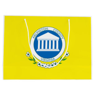 Flag of Arlington (Virginia) Large Gift Bag