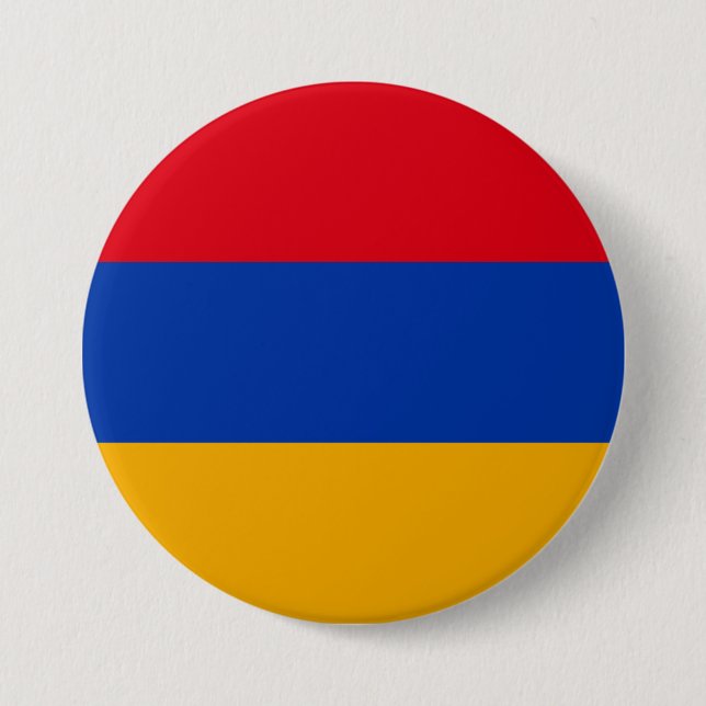 Flag of Armenia 7.5 Cm Round Badge (Front)