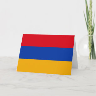 Flag of Armenia Card