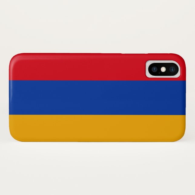 Flag of Armenia Case-Mate iPhone Case (Back (Horizontal))