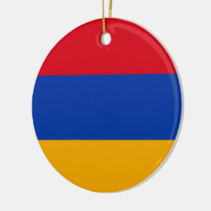 Flag of Armenia Ceramic Ornament