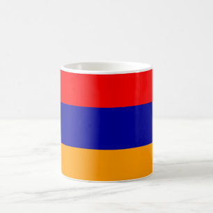 Flag of Armenia colors Coffee Mug