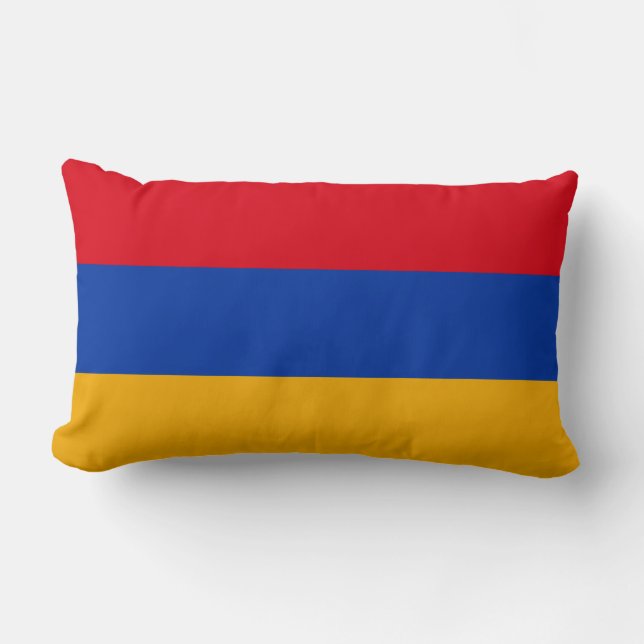 Flag of Armenia Lumbar Cushion (Front)