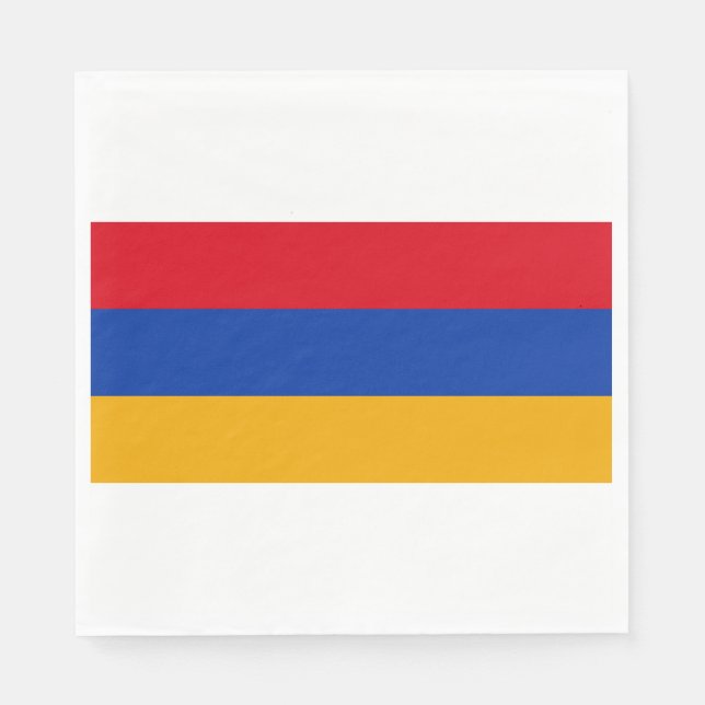 Flag of Armenia Napkin (Front)