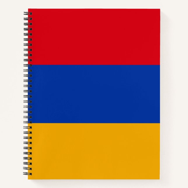 Flag of Armenia Notebook (Front)