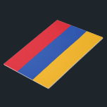 Flag of Armenia Notepad<br><div class="desc">This design features the national flag of Armenia (officially the Republic of Armenia), which is a landlocked country in the South Caucasus region of Eurasia. Armenia is located in Western Asia, on the Armenian Highlands, and it is bordered by Turkey to the west, Georgia to the north, the de facto...</div>