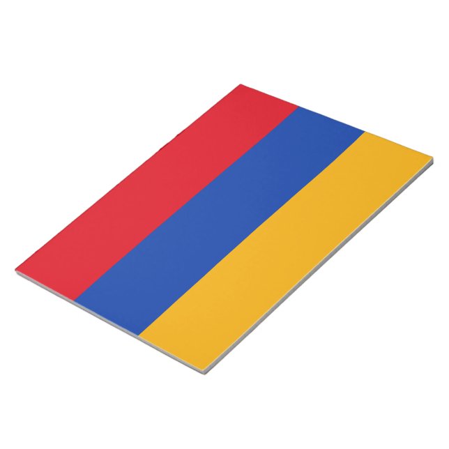 Flag of Armenia Notepad (Angled)