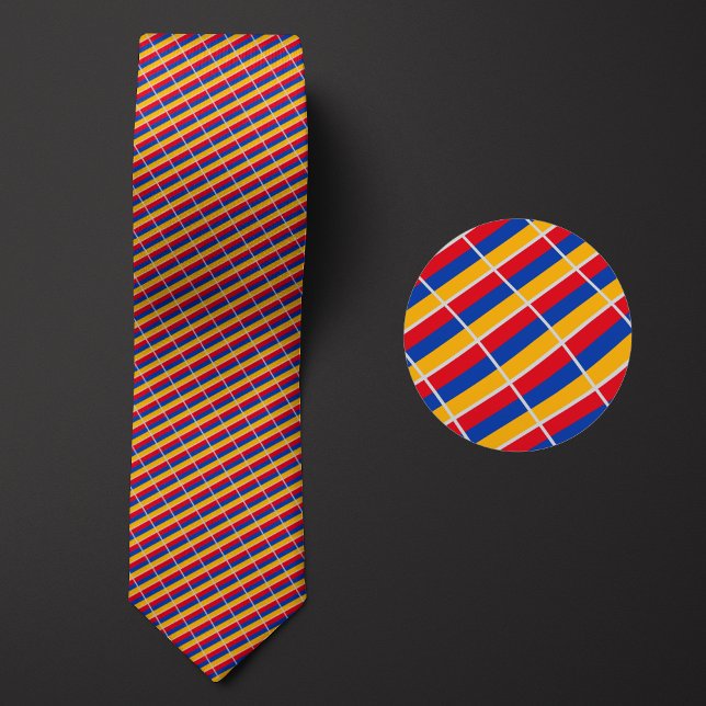 Flag of Armenia Pattern Tie (Creator Uploaded)