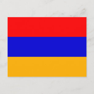Flag of Armenia  Postcard