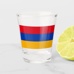 Flag of Armenia Shot Glass