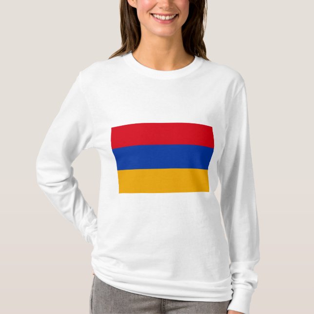 Flag of Armenia T-Shirt (Front)