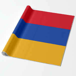 Flag of Armenia Wrapping Paper