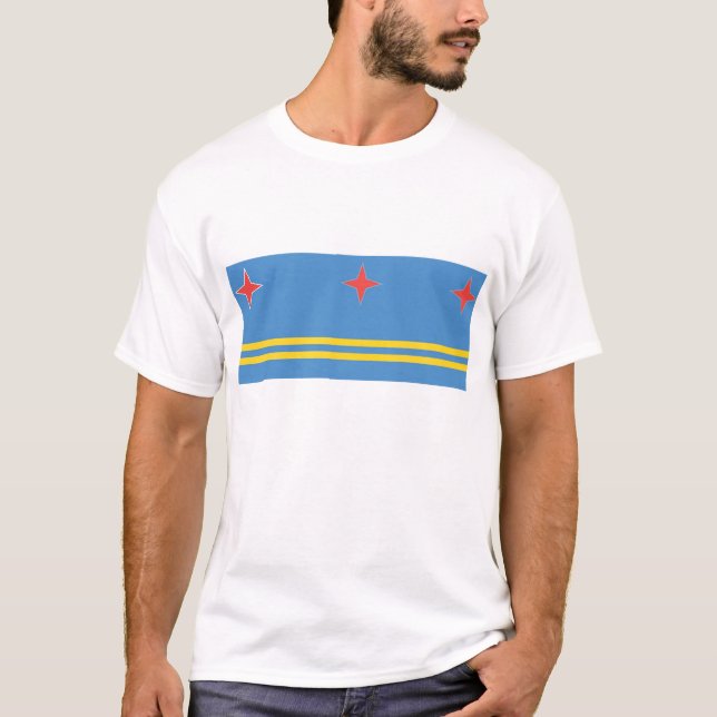 Flag of Aruba 3 Star Shirt (Front)