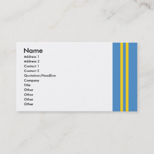 Flag of Aruba Business Card