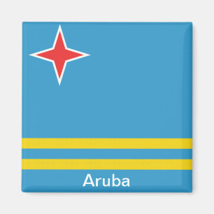 Flag of Aruba Magnet